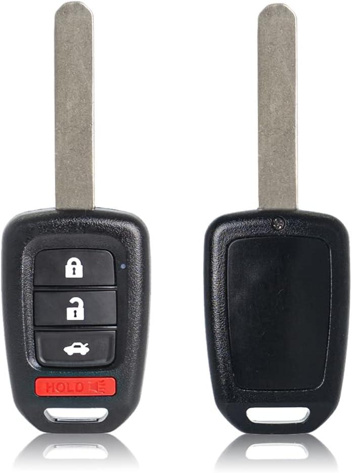 MechanMagic Key Fob Remote Replacement Fits for Honda Civic 2014 2015/Accord 2013-2015 MLBHLIK6-1T Keyless Entry Remote Control Uncut 4 Buttons 315 MHz ID74 G Chip (35118-T2A-A20) - Image 5